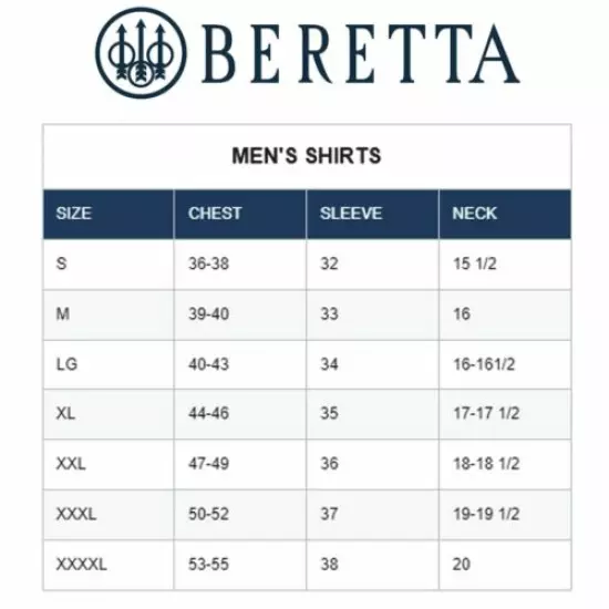 BERETTA Mens Wing Shooter Rust Heather Long Sleeve T-Shirt (TS206T18900026)