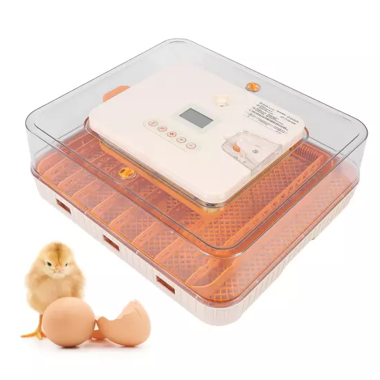 Dual Control Egg Incubator Temperature and Humidity Automatic Incubator for