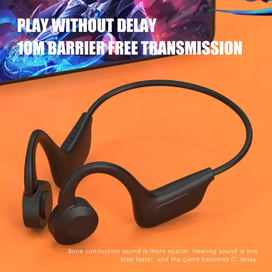 Bluetooth 5.1 Headphones Bone Conduction Wireless Outdoor Sport Headset Earbuds