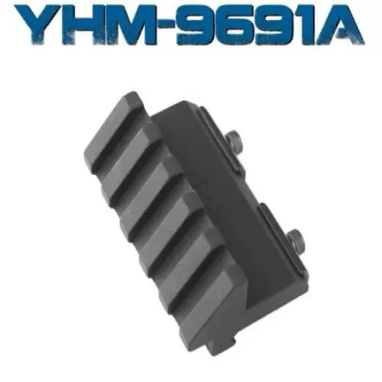 Yankee Hill Machine YHM -5 Slot Angle Riser Dovetail Offset Mount YHM-9691A -NEW