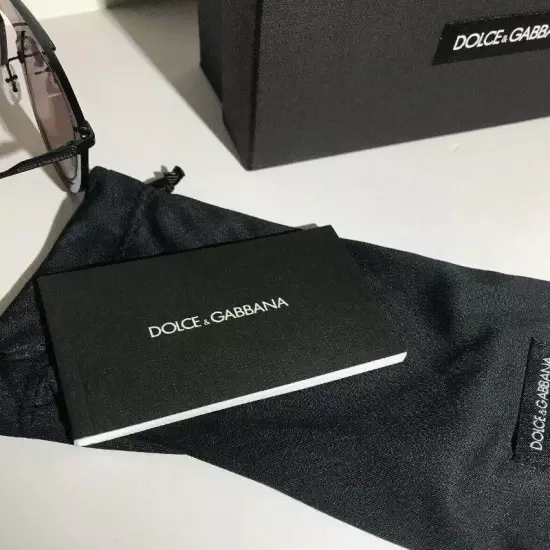 $350 Dolce&Gabbana Bordeaux Sunglasses Smoke Lens 48-26-145 Made Italy NIB NWT