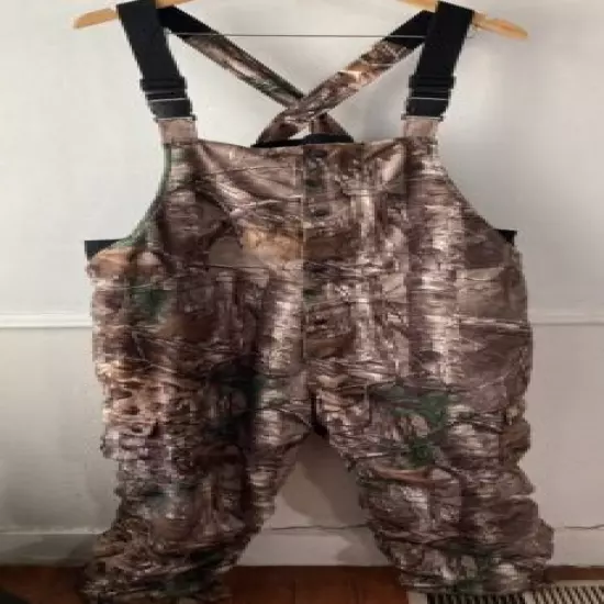 Kings River Hunting Revolution Fleece All Purpose Camo Bib Overalls Men XL j202