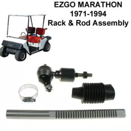 EZGO Marathon Golf Cart 1971'-1994' Steering Rack & Rod Assembly 15407-G1 