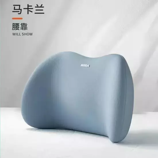 Car Headrest Neck Pillow Waist Cushion Seat Backrest Car Lumbar Waist Support