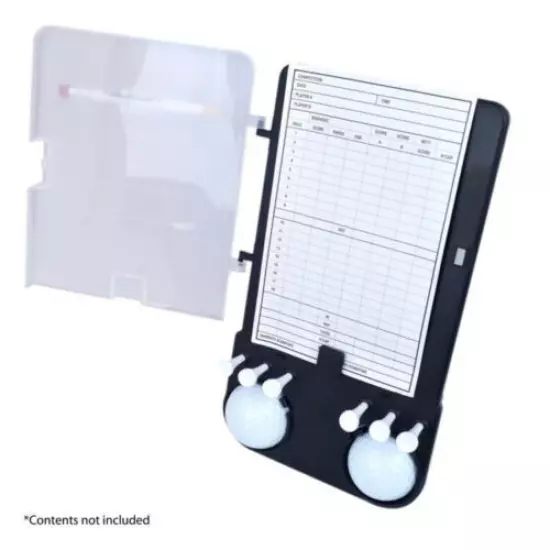 A99Golf Cart Scorecard KIT Holder Score Card Board Easy Carry Fit Your Golf Cart