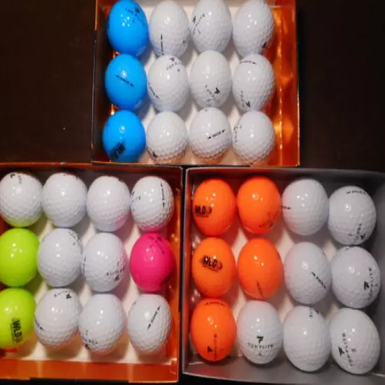 36 Top Flite 2020/2021 BOMB Mint AAAAA Used Golf Balls