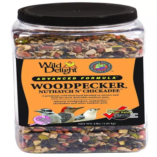 Wild Delight Wild Delight Woodpecker, Nuthatch N Chickadee Food