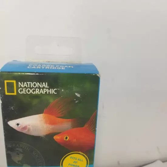 National Geographic Coarse Foam Cartridge PF20 PF30 PF50 New In Box