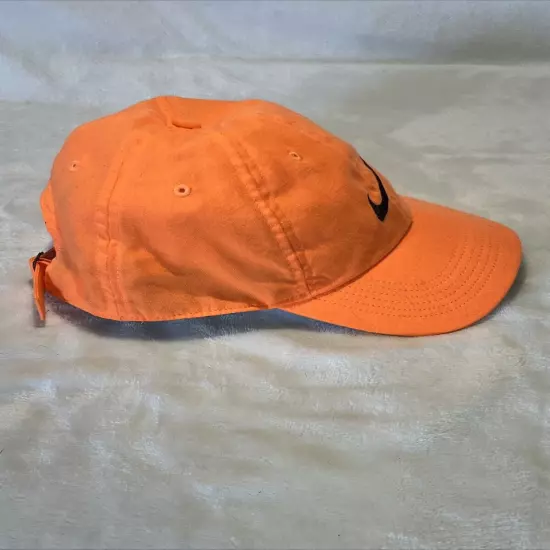 Nike Golf Men's Dri-Fit Orange Hat Adult Adustable Outdoors Jogging Cap