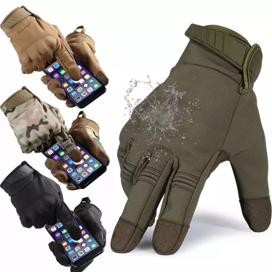 Tactical Gloves Men Touch Screen Airsoft Motorcycle Outdoor Full Finger Gloves