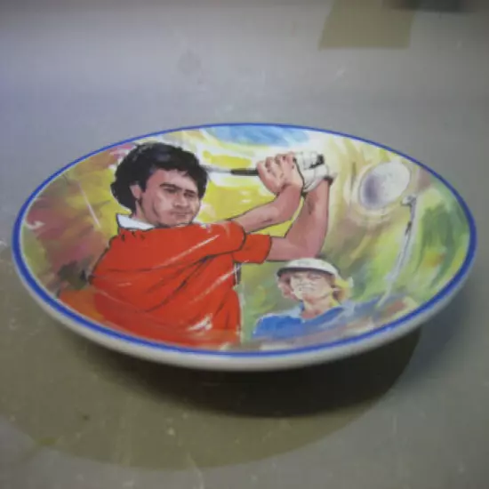 GOLF - Royal Kendal Sports & Leisure by Malcolm Green smith decorative plate