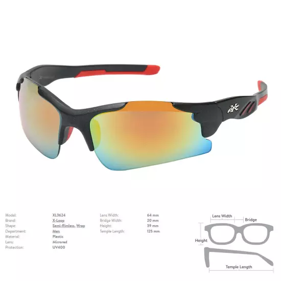 3 Pair Sport Sunglasses Mens Sport Running Fishing Golfing Driving Glasses