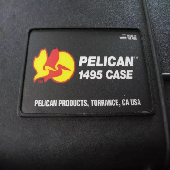 BRAND NEW Pelican 1495 Laptop Case Waterproof AIRTIGHT COMBO LOCK