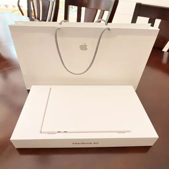 Apple MacBook Air M3 Original Empty Box And Bag ONLY