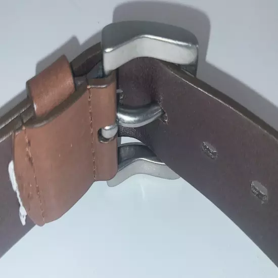 Timberland Mens Size 40 Genuine Leather Belt Tan