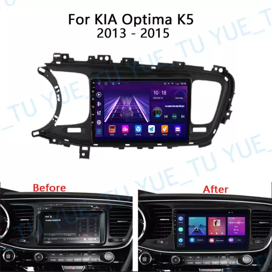 4+64 Android 13 Car Stereo Radio Head Unit for Kia Optima K5 2013-2015 GPS USB