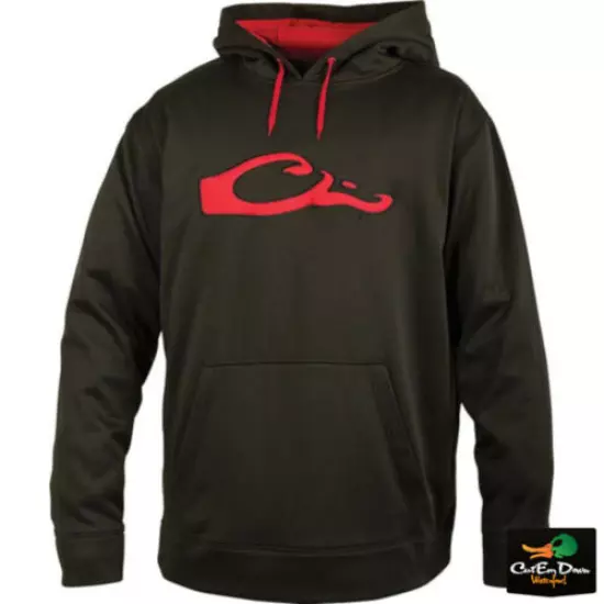 NEW DRAKE WATERFOWL SYSTEMS PERFORMANCE HOODIE PULLOVER - HOODED SWEATSHIRT -