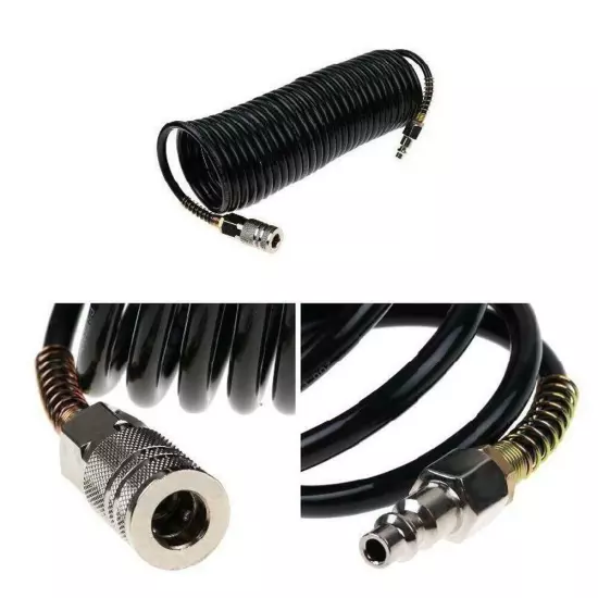 Long lasting and Sturdy Inflating Coil Air Hose Compressor with PE Material