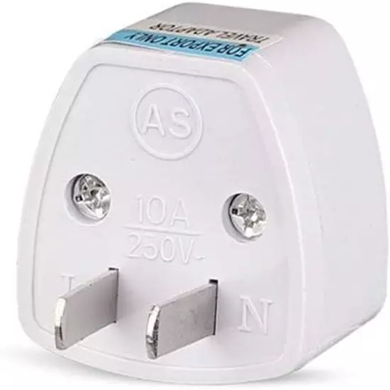 Travel Power Adapter, High Performance Universal UK EU AU to US Plug Adapter Con