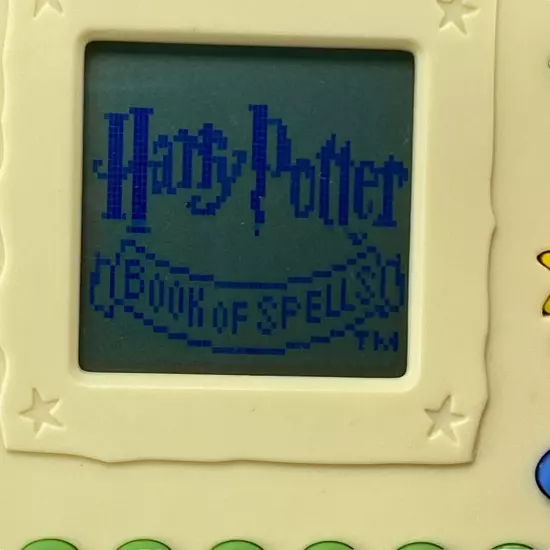 Harry Potter Book of Spells Tiger Electronics Hasbro C276A 2001 Wizardry Magic