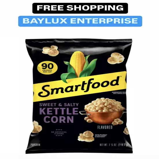 Smartfood SWEET & SALTY Kettle Corn Flavored Popcorn, 1 Bag