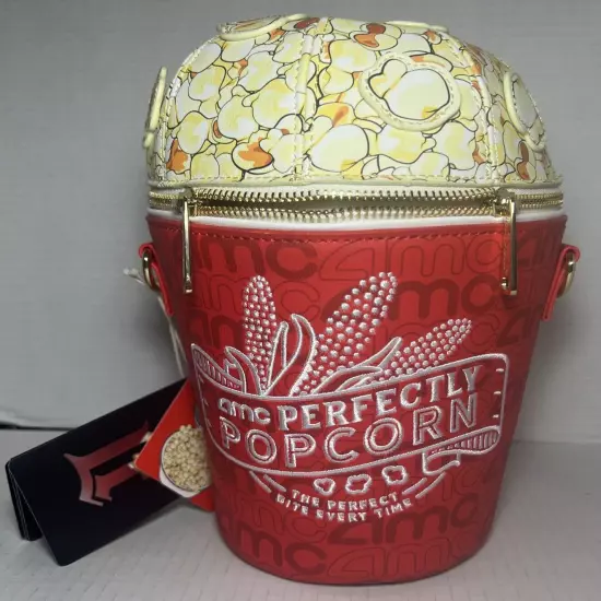 Loungefly AMC Red Crossbody Bag “Perfectly Popcorn” NEW *SHIPS NOW*