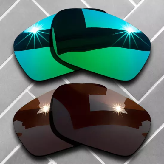 Polarized Replacement lenses for-Oakley Fuel Cell OO9096 Anti-Scratch Choices US