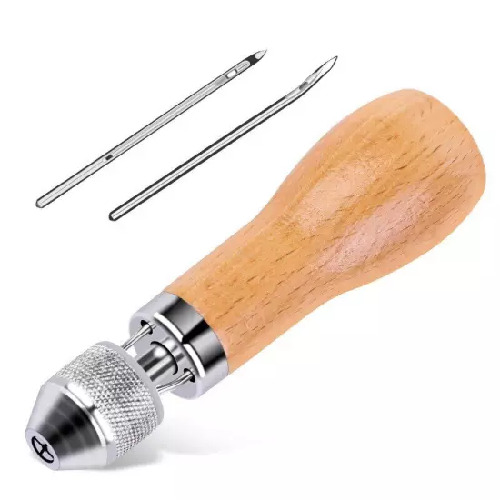 Leather Sewing Awl Thread Kit Speedy Stitcher Hand Sewing Machine Tool Repair