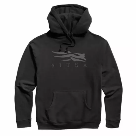 SITKA Men's Icon Sitka Black Pullover Hoody (20226-BK)