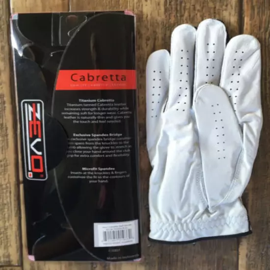 ZEVO Cabretta Leather Golf Glove - Men Right XL