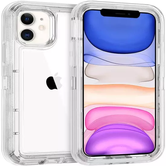 For iPhone 16 15 14 13 12 11 Pro Max XR X Max 8 7 Plus SE Shockproof Case Cover