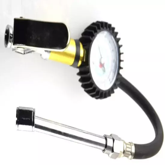 Tire Pressure Gauge, Heavy Duty Tire Inflator High Precision Tire Pressure Gun