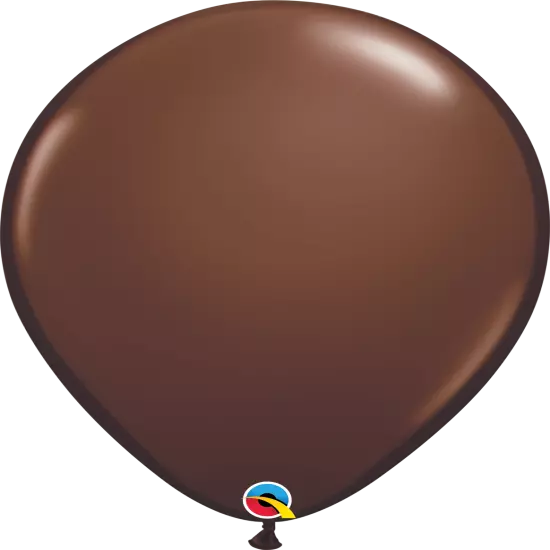 Qualatex Round Chocolate Brown Latex Balloons