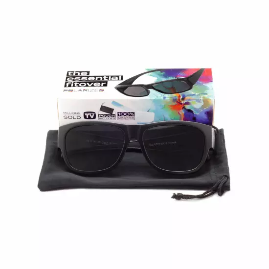 Polarized Sunglasses Fit Over Glasses Over the Top Glasses with Case Sport Wrap