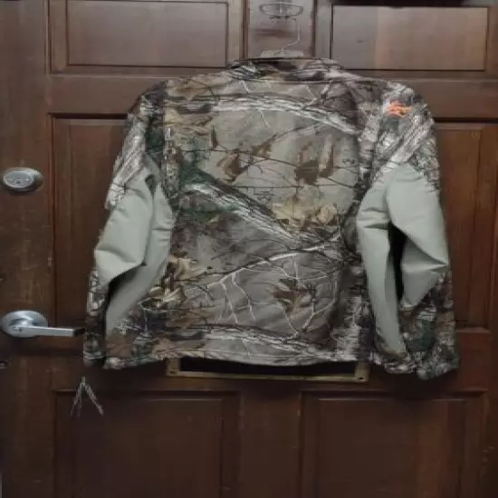 REALTREE XTRA Full Zip Softshell Camo Jacket Men's Size XL NWT Bushmaster