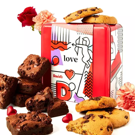 David’s Cookies Gluten-Free Assorted And Brownies 2Lbs – Comes In A... 