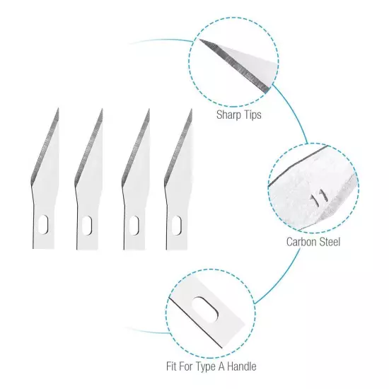 Muti Qty&#Models Blades Exacto Knife For x-Acto Hobby Tool Art Craft Replacement