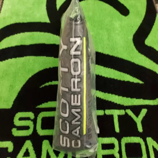 Scotty Cameron 2018 Club Cameron SC Putter head cover Gray Headcover NIB⛳⛳⛳