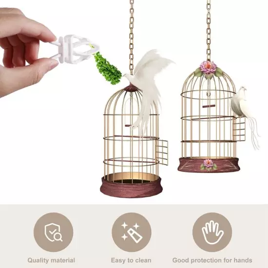 6Pcs Vegetable Clip for Birds Bird Cage Feeder for Parrot Vegetable and5140