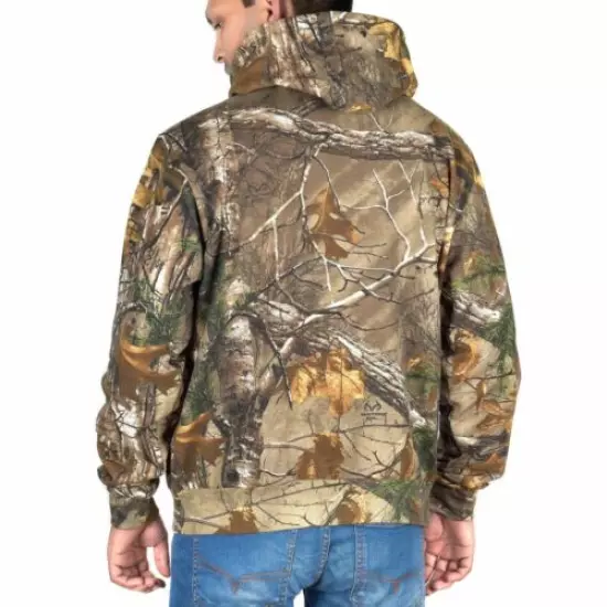 WICKED STOCK Men's Realtree Hunting Hooded Sweatshirt Camo Outdoor Hoodie CHD1