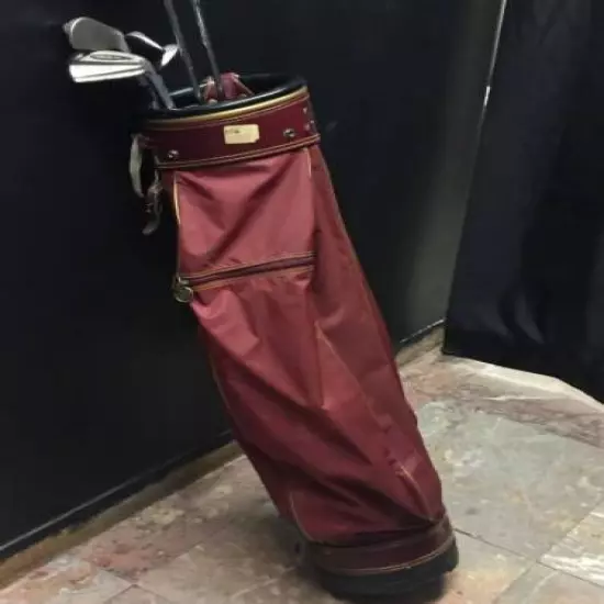 Vintage 1960's golf bag | Dunlop golf bag | Dunlop bag "Maxfli" 