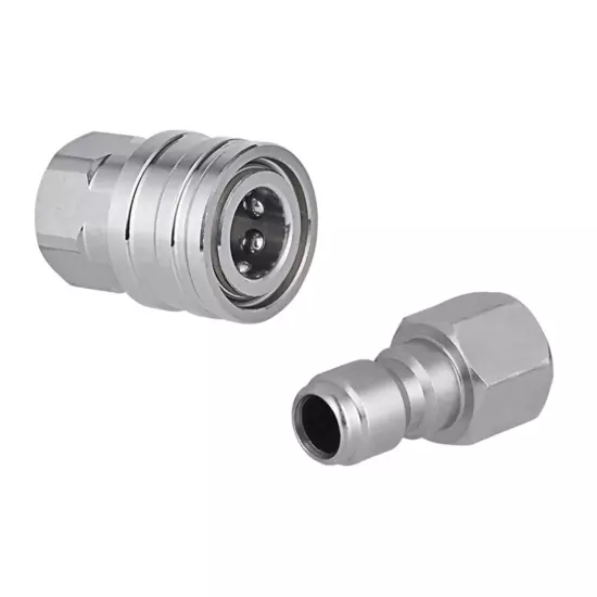 Stainless Steel Pressure Washer Adapter Set Swivel to 3/8 inch Quick Connect