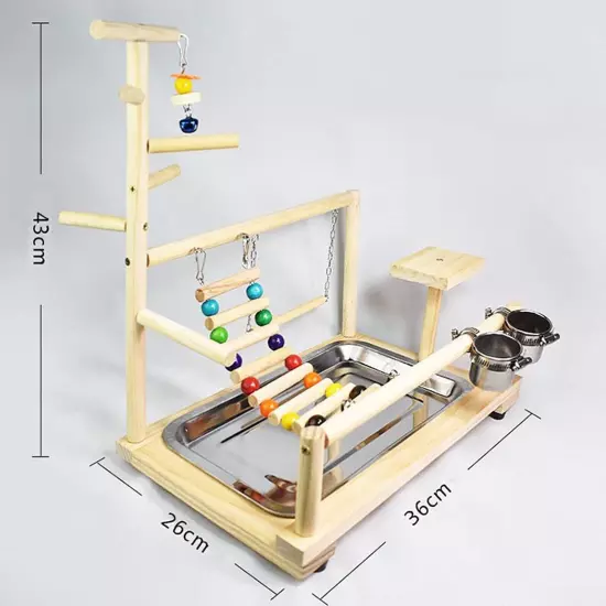 Parrots Playstand, Bird Playground, Bird Parrot Perch Stand, Parrot Climbing ...