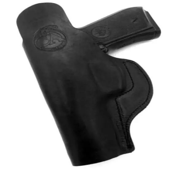 Right Hand Black Leather IWB Inside Pants Holster for BERETTA 92FS, 96