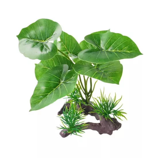 Artificial Water Plants Aquarium Silk Plastic Fish Tank Decorations L