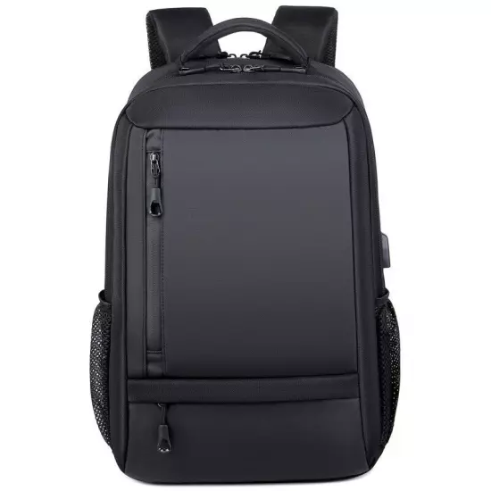 Men's Multi-Functional Waterproof Computer Backpack Sleek & Simple Design