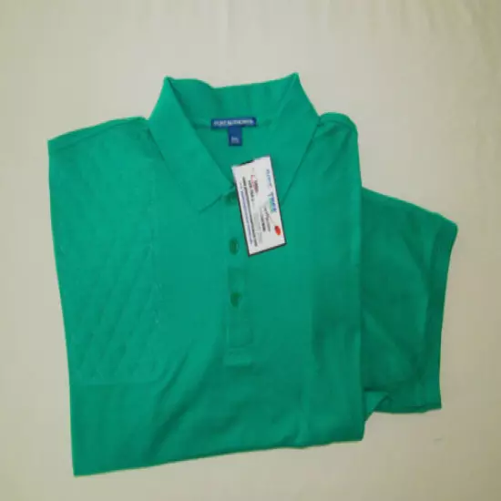 2XL Right Hand Trap/Skeet pad KELLY GREEN Knit Polo Shooting Shirt by Port & Co