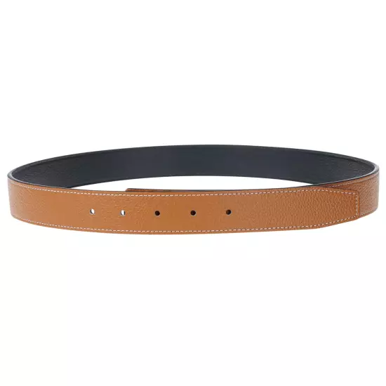 H full grain leather buckleless replacement strap for men and women 32mm wide