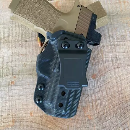 Shultz Clip IWB Carbon Fiber Concealment Holster Sig Sauer Model By 1441 Gear