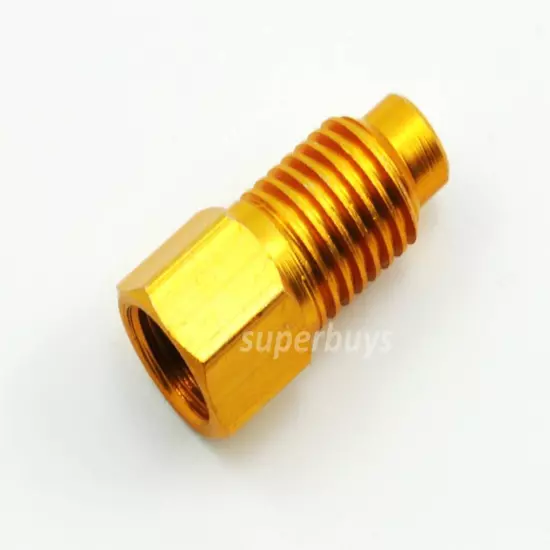 1/2" ACME Male to 1/4" SAE Female Refrigerant Air Con Adapter Valve Connector